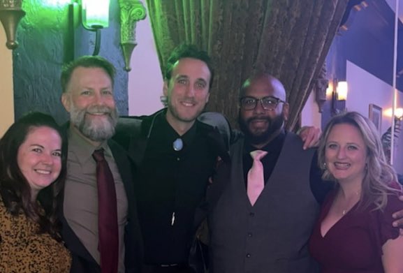 MrsFerriell's tweet photo. Congrats on your marriage, Mr. Marks! https://t.co/Bj8wiHZdQs