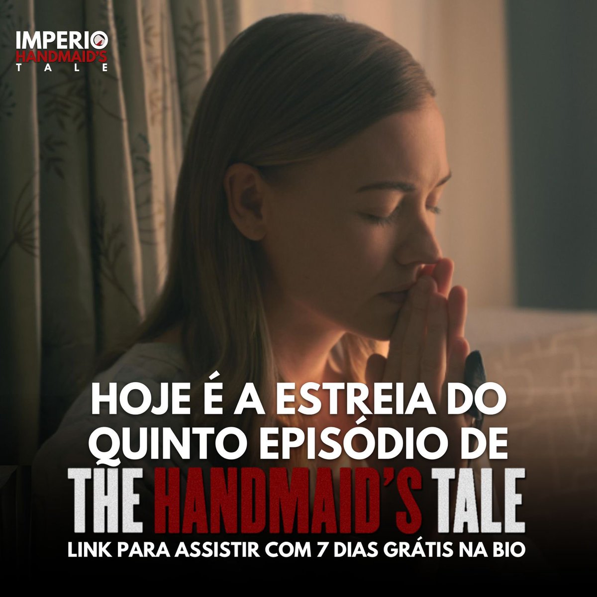 É hoje! 🔥Assista a estreia do quinto episódio de The Handmaid’s Tale com 7 dias grátis:

bit.ly/5temporadaHand…