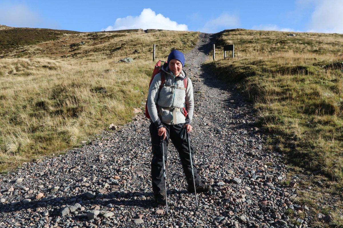 And here is the start of the end of round 12 today. Congratulations on your 12th round of Munros. @StrachanHazel