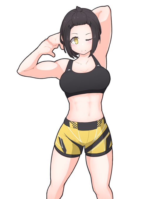 fcさんのコミッション「こんにちは、FCです。あなたのアートワークが好きで、私のMMA OC Asugaの絵をあなたのスタイルでお願いしたいです。ポーズや構図はお任せします...」 https://t.co/oId3otrxUQ #Skeb #Commission @skeb_jpより 