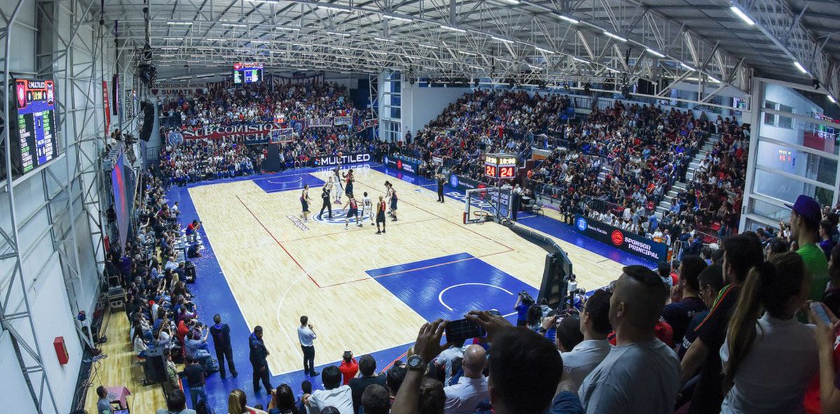 LaCasadelTurco's tweet photo. El Polideportivo Roberto Pando. Aquí jugará El Turco, este domingo, desde las 20 horas, ante San Lorenzo.
Argentino llega con récord 1-2 y el local está 3-0.
Además, a las 15:30 se enfrentan también por la Liga de Desarrollo.
#ArgentinodeJunin
#SanLorenzo
📸 @CASLABasquet https://t.co/FpvMzoFLb5