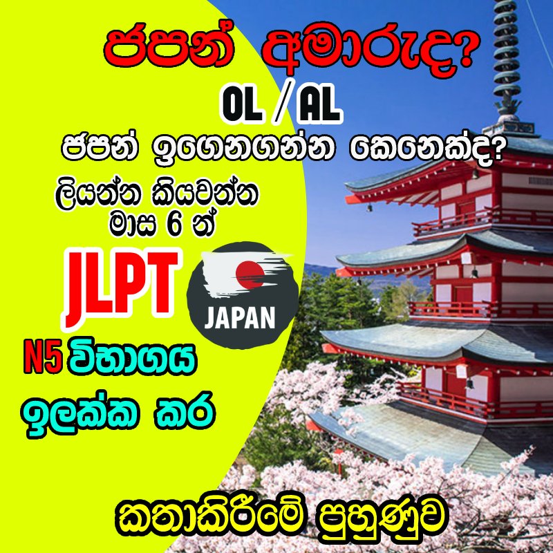 නව පාඨමාලා ආරම්භය ඔක්තොම්බර් 24 ආරම්භ වේ