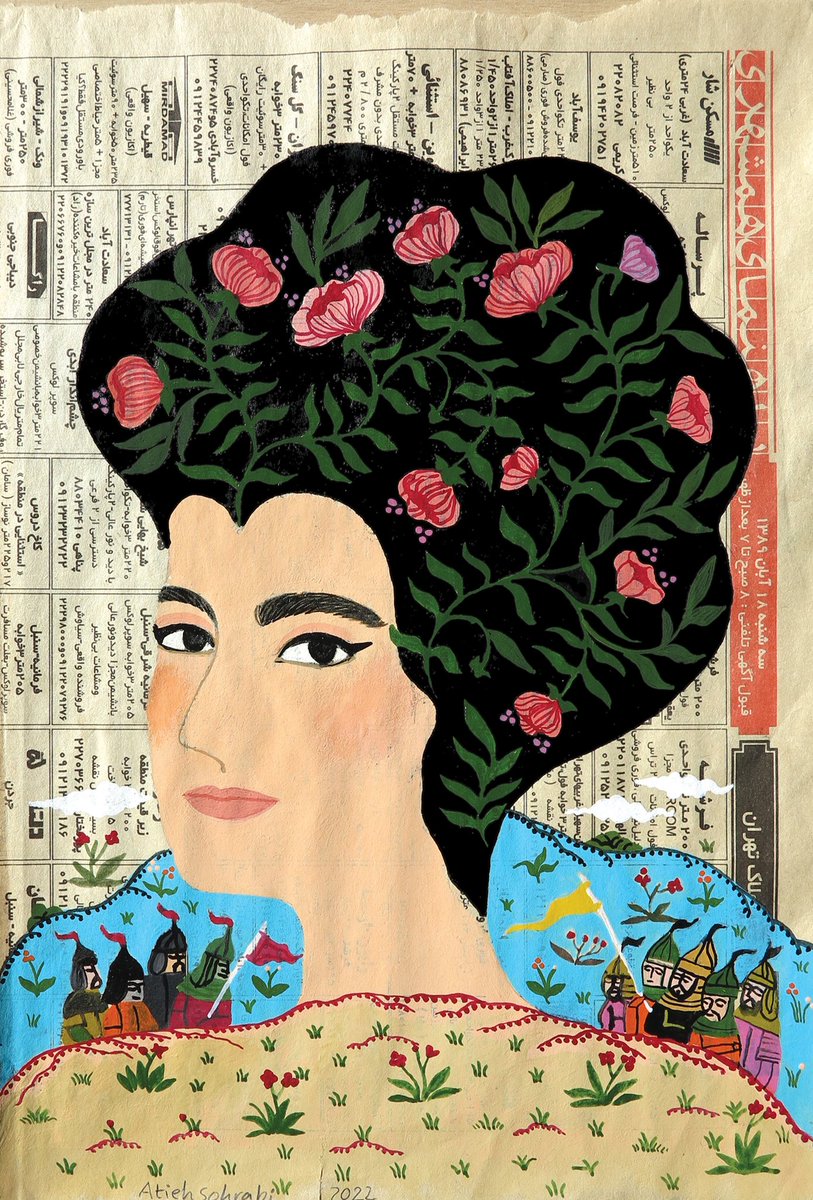 Iranian woman on the news
#mahsaamini #مهسا_امينی‌ #WomanLifeFreedom #زن_زندگى_آزادى