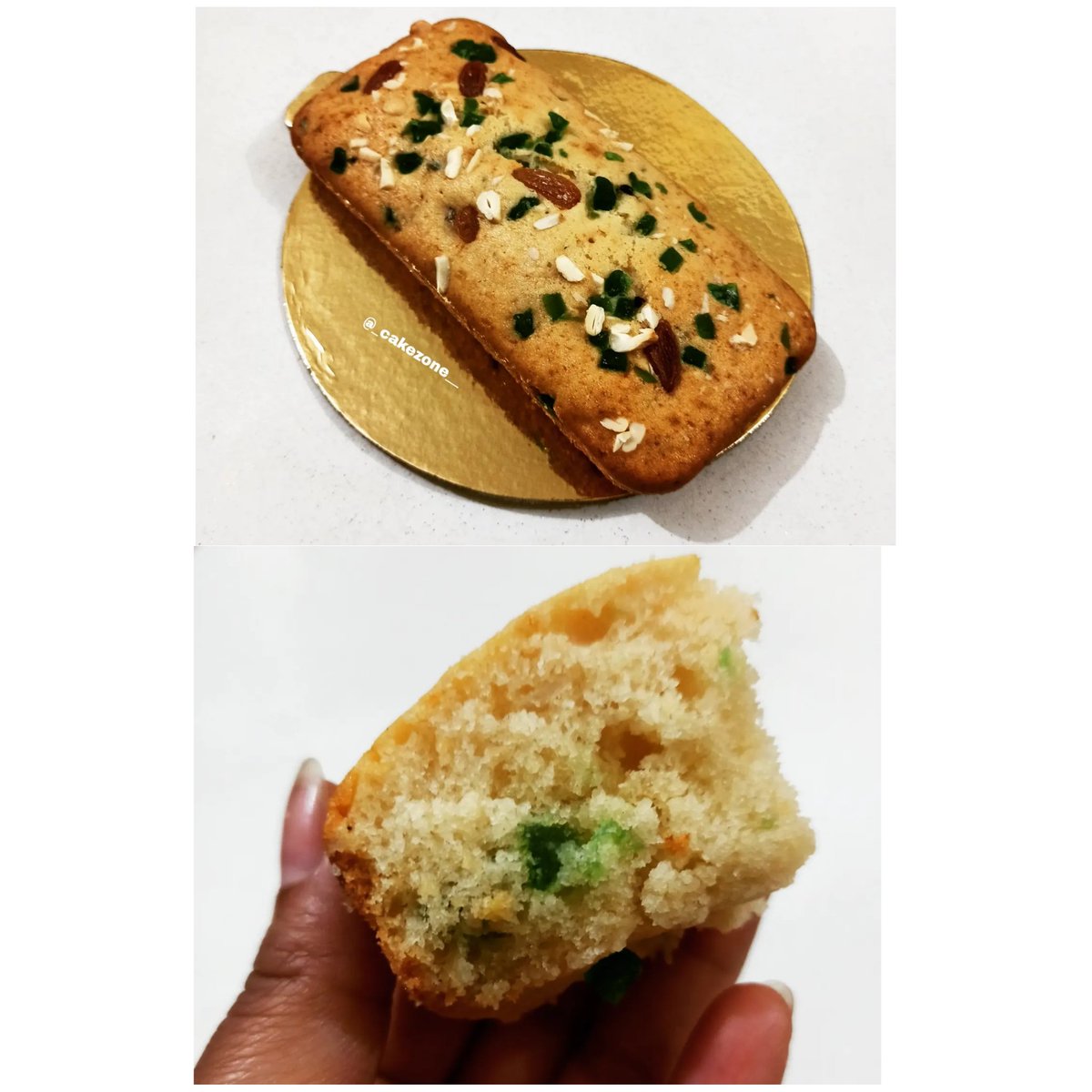 cakezone__'s tweet photo. 💯%Eggless👍
Fruits n nuts dry cake🥰🥰🥰
Direct message us for orders📩📩
Saharanpur, India
.
.
#drycakes #nutscake #cakeart #drysponge #sponge #cakes https://t.co/df6ZbkimPW