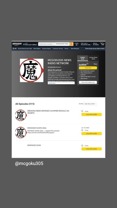 HEY EVERYONE CHECKOUT MY PODCAST ON @audible_com AND @amazonmusic   #BLACKPINKWorldTour2022 #HaneyKambosos2<a class="tags" target="_blank" title="On Twitter" href="/?out=eyJ0eXAiOiJKV1QiLCJhbGciOiJIUzUxMiJ9.eyJpYXQiOjE3MjYxNjk0NzgsImlzcyI6InR3cG9ybnN0YXJzLmNvbSIsIm5iZiI6MTcyNjE2OTQ3OCwiZXhwIjoxNzU3NzA1NDc4LCJyZWRpcmVjdF91cmwiOiJodHRwczovL3R3aXR0ZXIuY29tL2F1ZGlibGVfY29tIn0.TSLlwrgwUUd2lf8FQz0b9F4Ye1E196FULIjUEGOS_3AdykT8cTvrhoMwjSldBD0YfkhLMcoQLYt10mHXVpE8Ug">@audible_com</a><a href="/tag/sundayvibes"class="tags"><span>#sundayvibes</span></a><a href="/tag/%E0%B9%84%E0%B8%9A%E0%B8%A3%E0%B9%8C%E0%B8%97%E0%B8%A7%E0%B8%B4%E0%B8%99"class="tags"><span>#ไบร์ทวิน</span></a><a href="/tag/tohspoilers"class="tags"><span>#tohspoilers</span></a><a href="/tag/btsyettocomeinbusan"class="tags"><span>#btsyettocomeinbusan</span></a>