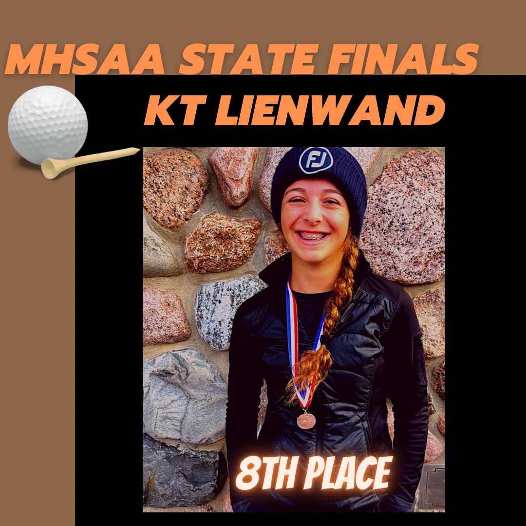 PNHuskieSports's tweet photo. Congrats to KT Lienwand as she placed 8th as an individual at the MHSAA State Finals. #PACKstrong https://t.co/NQCqpm4OV6