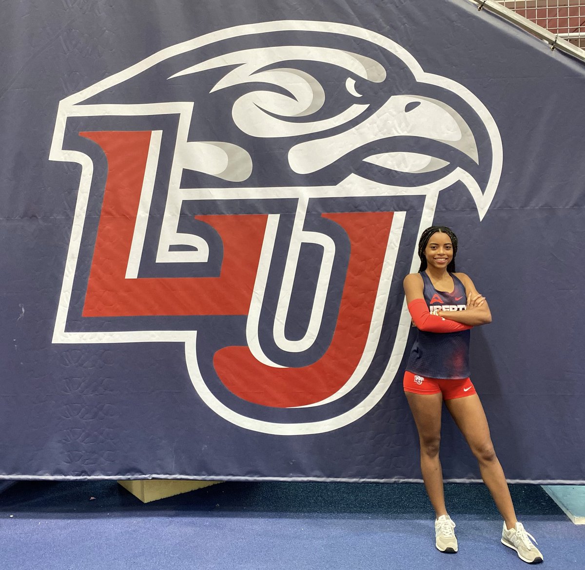 I wanted thank <a href="/Liberty_XCTF/">Liberty XC & TF</a> and Coach ANDREW "PETE" MCFADDEN for my official visit this weekend. I really enjoyed everything. <a href="/bdoe84/">Coach Doe @NorthATL</a>