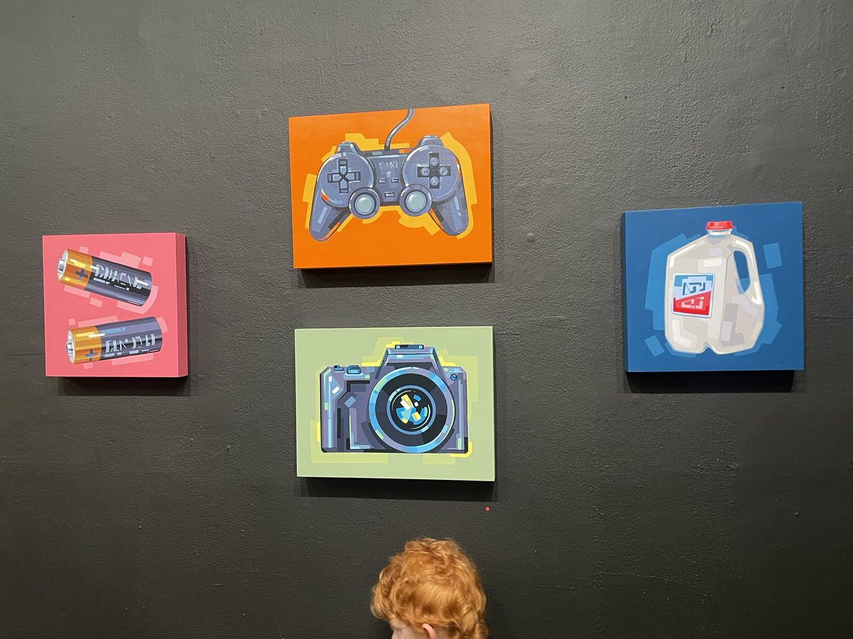 Moloknee's tweet photo. Rory took me to @theobanoth’s show at @ABVatl. Great stuff. https://t.co/NOUD18XSWq