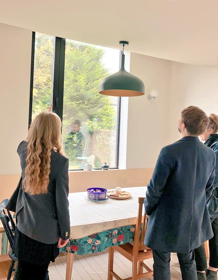 Thanks to everyone who made the journey out to Balbriggan today for @IAFarchitecture Open House. Delighted to showcase a local project. Our amazing client not only opened her door but also provided treats for the visitors! #OHD22