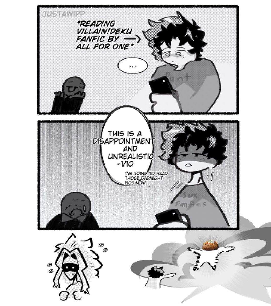 a_wipp's tweet photo. Too many out of character moments✏️
#BNHA #MHA #dadforone #dadmight #ComicArt #comic https://t.co/MNYSDgLhoa