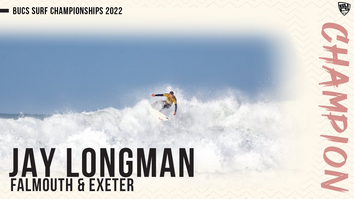 BUCSsport's tweet photo. Your BUCS Surf 2022 championsπ
Menβs Individual - Jay Longman (@TheSUFalExe)
Womenβs Individual - Emily Currie (@marjonuni)
#BUCSSurf https://t.co/iOS8d9LqZf