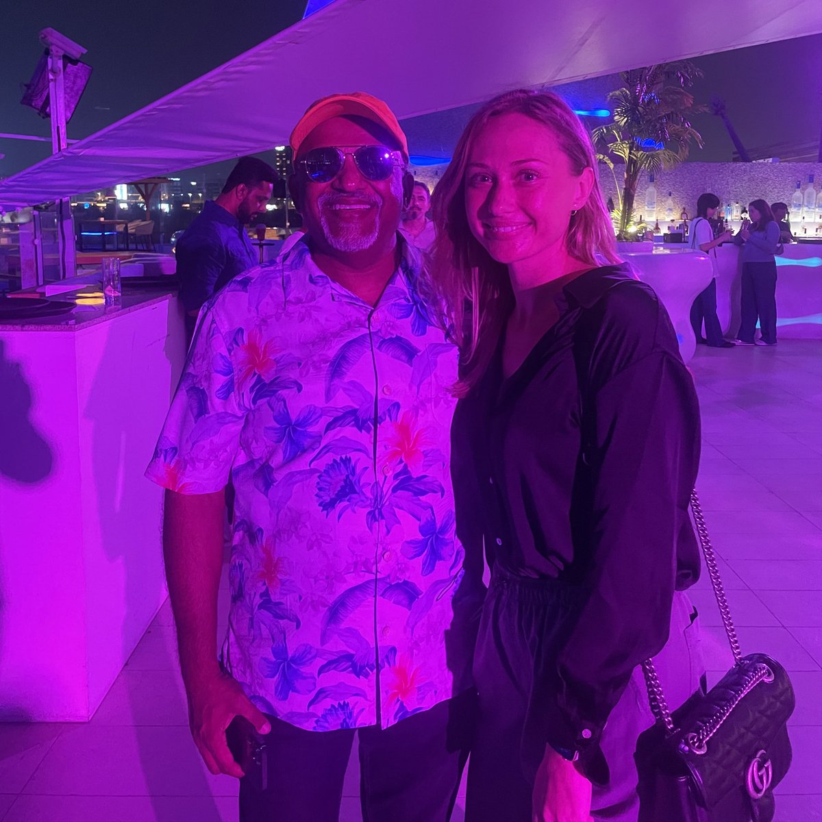 Yesterday was a great evening with amazing people! It was pleasure to meet everyone 💙💛 thanks <a href="/techbubble/">Nik Kalyani - Freedom for Iran</a> for organizing and bringing us together!