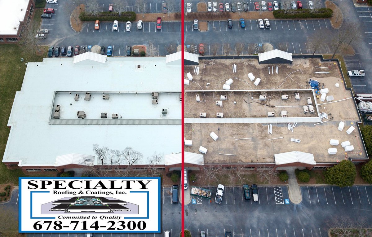 SRCRoofing's tweet photo. Call today to discuss your commercial roofing needs! https://t.co/xYculepbVw
