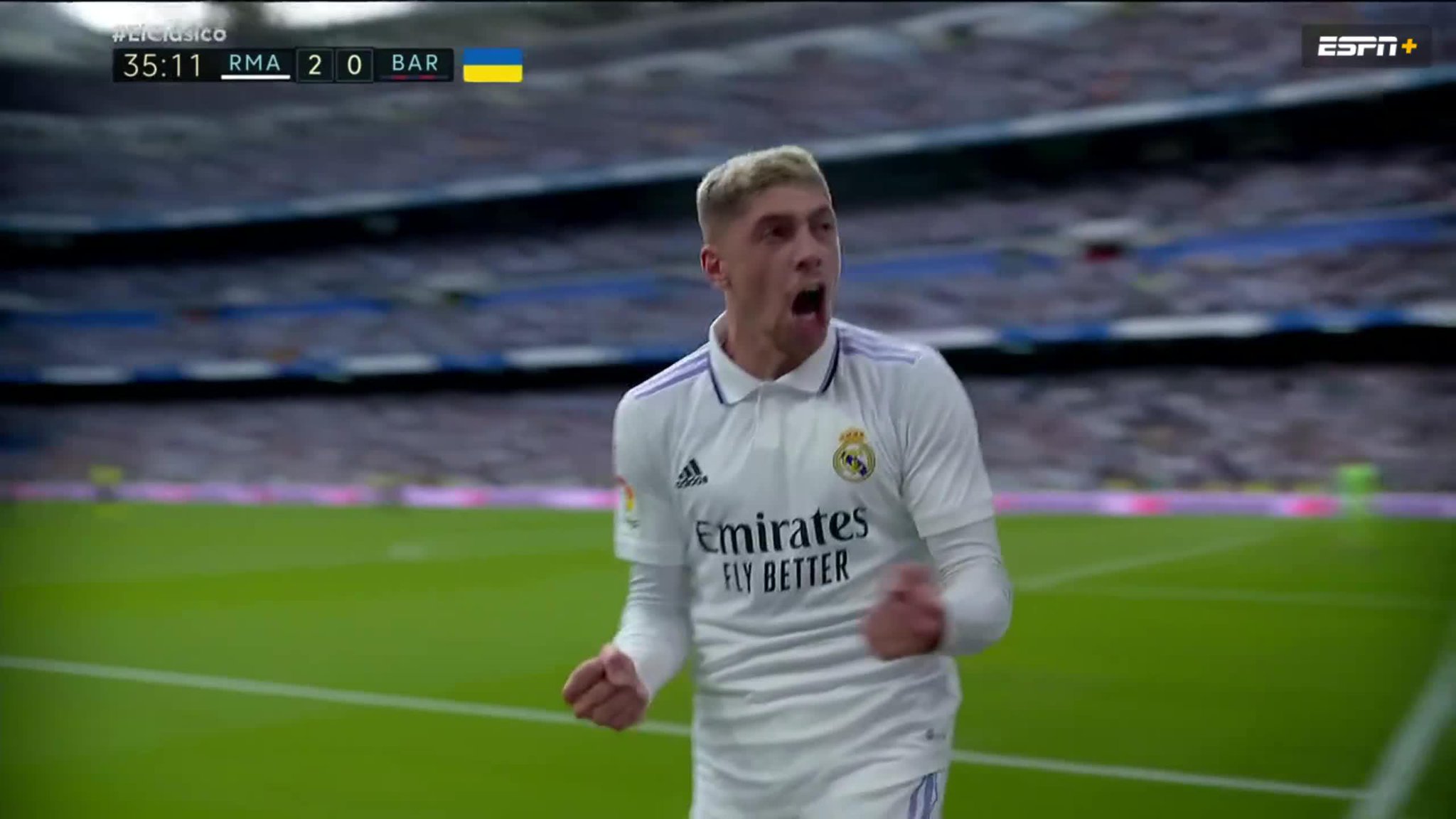 A GOLAZO FROM FEDERICO VALVERDE 😱”
