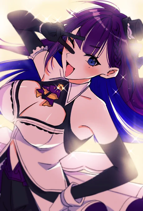 kson総長改めて一周年おめでとうございます!!ダンスも歌もすごかったよ～～!!超絶大急ぎで感想絵!#ksonART  #kson1周年記念 