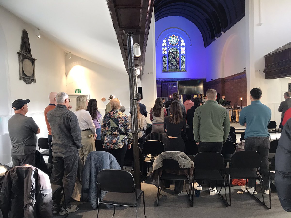 Enjoyed visiting <a href="/stjameschurch/">St James in the City</a> in Liverpool this morning, hearing from <a href="/Tearfund/">Tearfund</a>. ‘We need to be linking young people’s passions to their faith’.