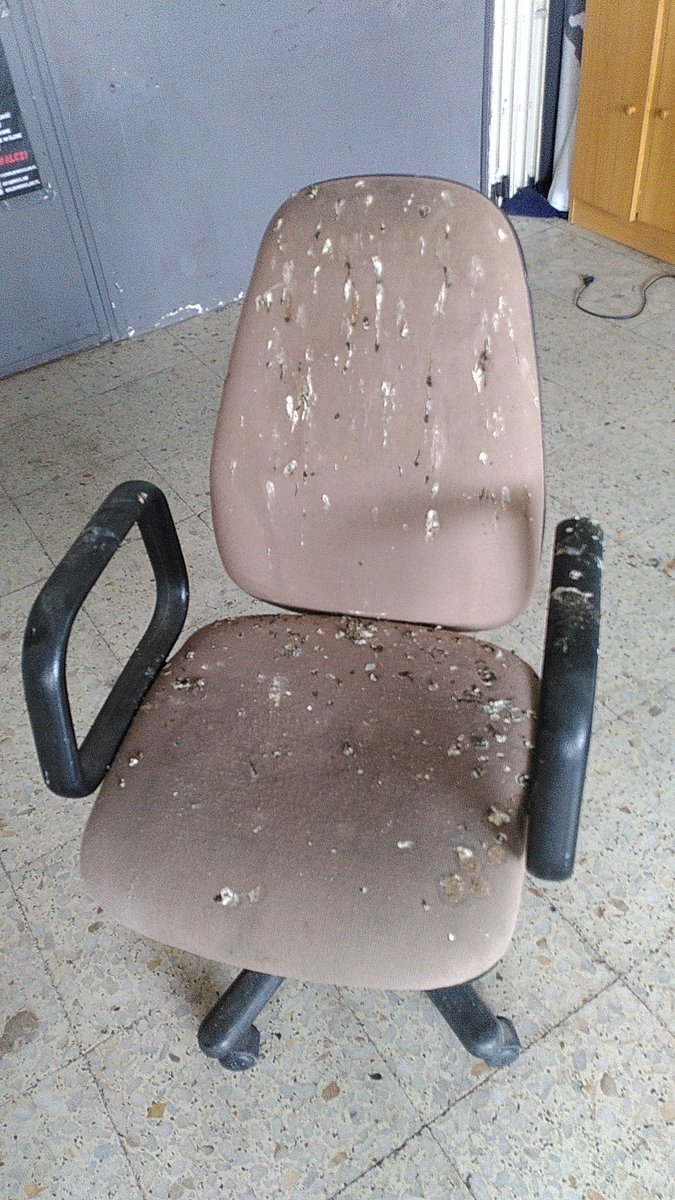 La silla para el que llega tarde