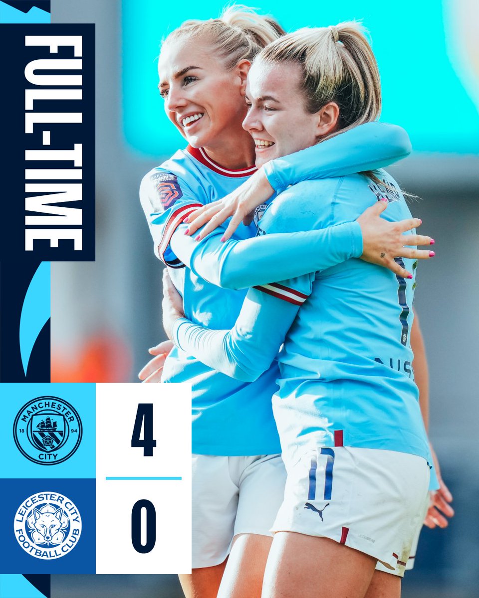 FULL-TIME | 3 points in the bag at home! Get in! 😍 🔵 4-0 🦊 #ManCity