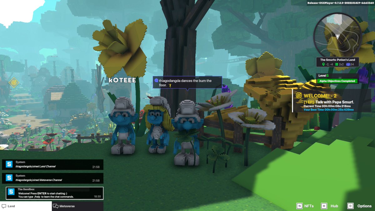 omafeozhhz's tweet photo. @TheSandboxGame I just participated in The Smurfs Giveaway for a chance to win a Season 3 Alpha Pass! Check out my screenshot below! 👇 https://t.co/Ww5aM0jS7c