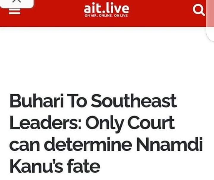 TobiasEkene's tweet photo. Didn't President Buhari made this statement?

Is AGF Malami not aware ? https://t.co/6Jq614UITC