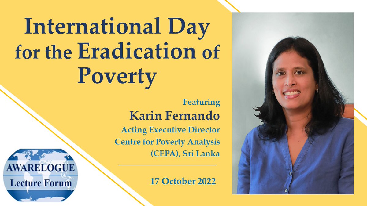 International Day for the Eradication of Poverty
17 October 2022
<a href="/awarelogue/">Awarelogue Initiative</a> <a href="/cepaSL/">CEPA</a> <a href="/povertynews/">Spotlight on Poverty</a> <a href="/GeorgeihCooke/">George Cooke</a>