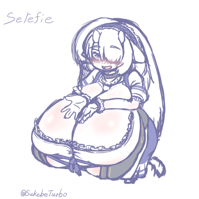 何かをおねだりするセレフィ.wip 