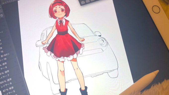 久しぶりのお絵描き 