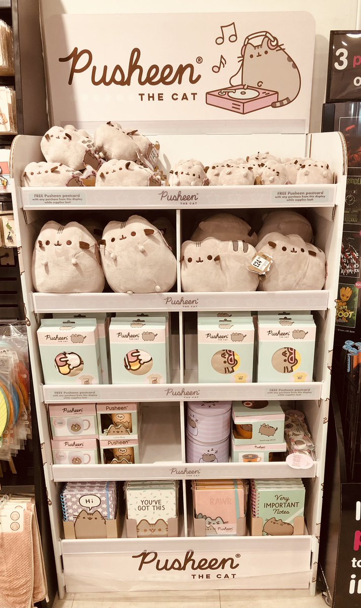 New #pusheen merch landed in store right now !!! @ManderCentre <a href="/EnjoyWolvesCity/">Enjoy Wolverhampton</a>