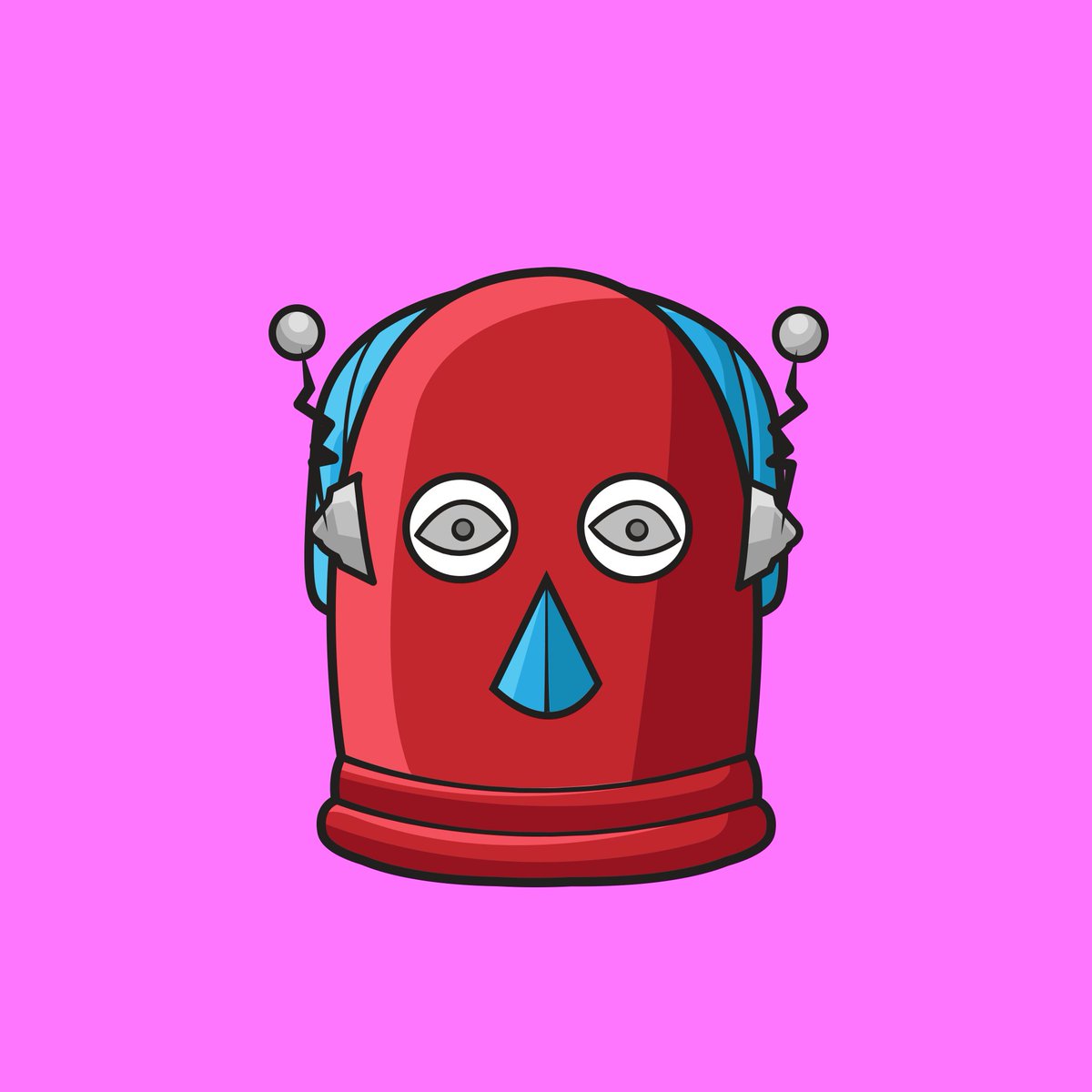 FunkyRobotNFT's tweet photo. Funky Robot #7472; Specs: Ion: Vanadium; Posterior Head: Model #003; Anterior Head: Model #036; Optical Sensor: Type #066; Audio Device: Build #053; Antenna: Variant #038; #NFT #NFTCommunity #NFTs #nftart #NFTartist #NFTdrop #cryptoart #nftcollector #NFTartists #NFTcollectibles https://t.co/BmFaGeOw1i
