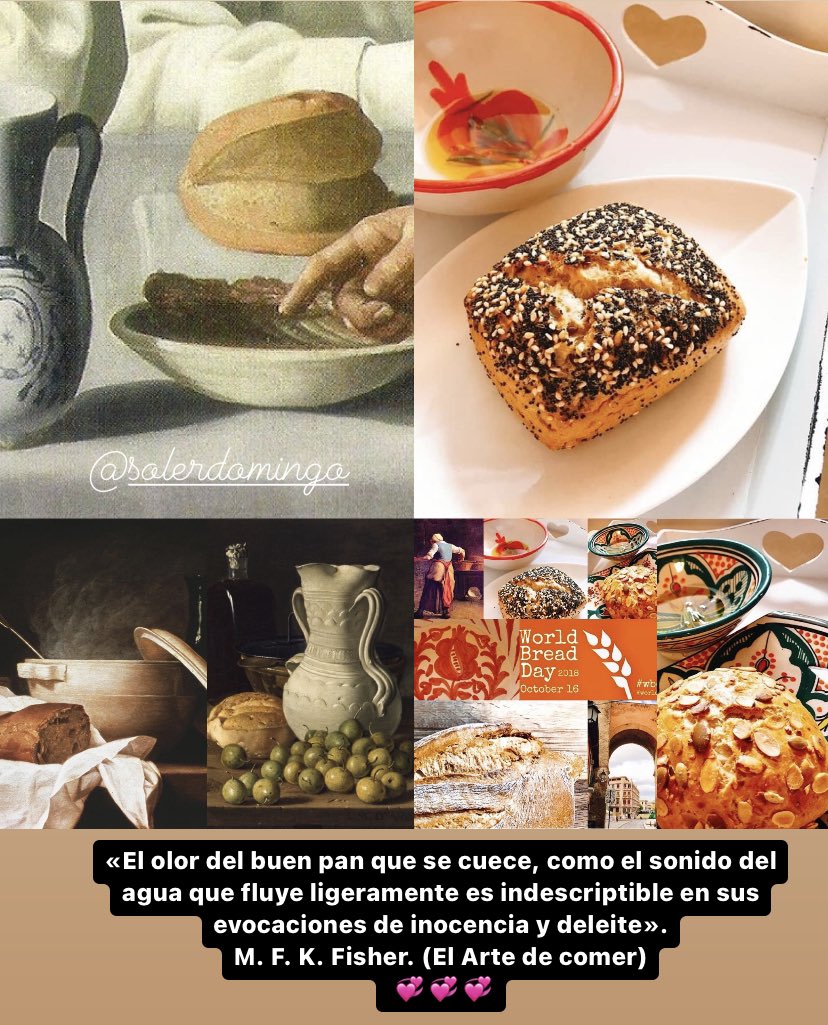 amparosolerd's tweet photo. 👇🏻👇🏻👇🏻🧐 hoy la nota de color y sabor la pone disfrutar del sabor, olor y Arte del pan. Una verdadera delicia y el alimento más popular del mundo, que nos encanta y todos merecemos tener en nuestras mesas ✨😋🧡🥖🧡🥖🧡👌🏻 #wordbreadday #wbd2022 #Diamundialdelpan https://t.co/3HmpSG9Flz