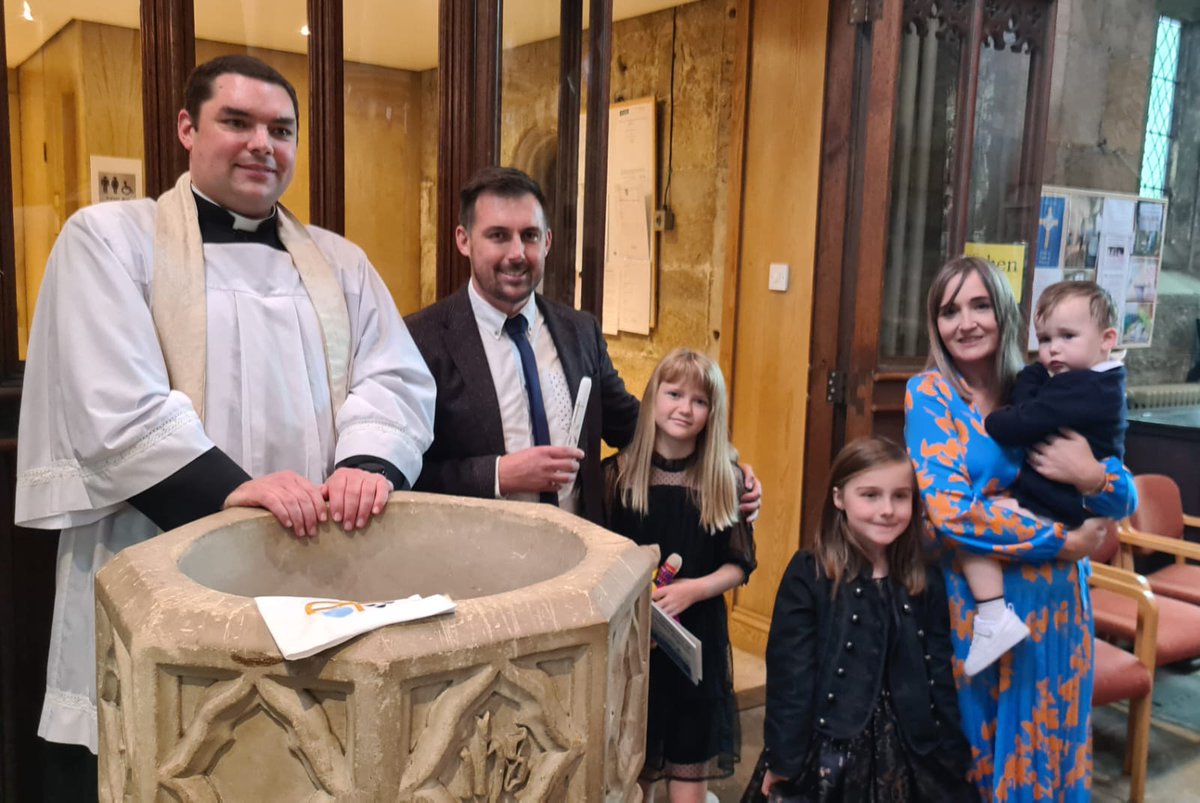 DandSChurch's tweet photo. It's been another of those wonderful weekends. Congratulations to Byron &amp; Stacey who were married yesterday, and to both Ava and Owen who were baptised this afternoon. We've loved sharing with you and look forward to seeing you soon. @LeedsCofE @churchofengland #baptism https://t.co/alojGgb44L