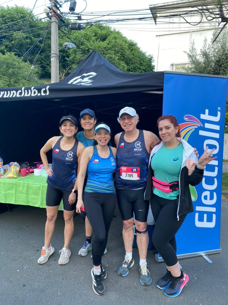 RunClubCL's tweet image. @RunClubCL #maratondechile @Garmin_Chile @Electrolit #sumandokms
