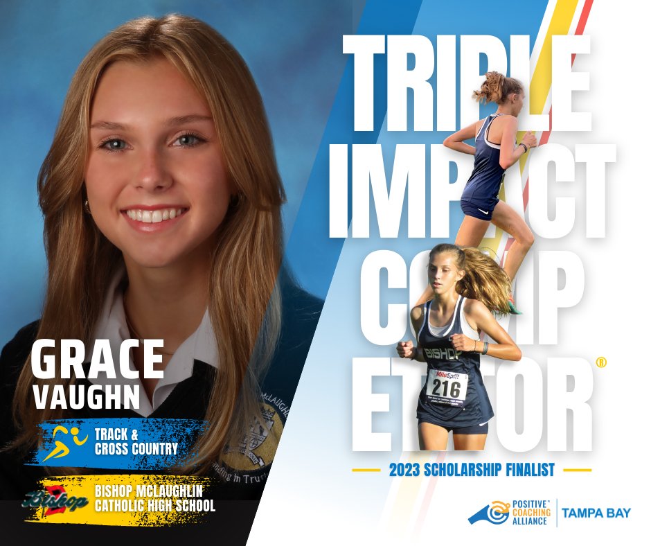PCA_TampaBay's tweet photo. Big congratulations to Grace Vaughn from @BMCHSCanes and @BMCHS_ATHLETICS for earning a finalist spot for our Triple-Impact Competitorยฎ scholarship!
Wishing you a fantastic finish to your high school career, Grace! ๐โโ๏ธ๐จ #GoCanes #TripleImpactCompetitor https://t.co/cRih2nfzpb