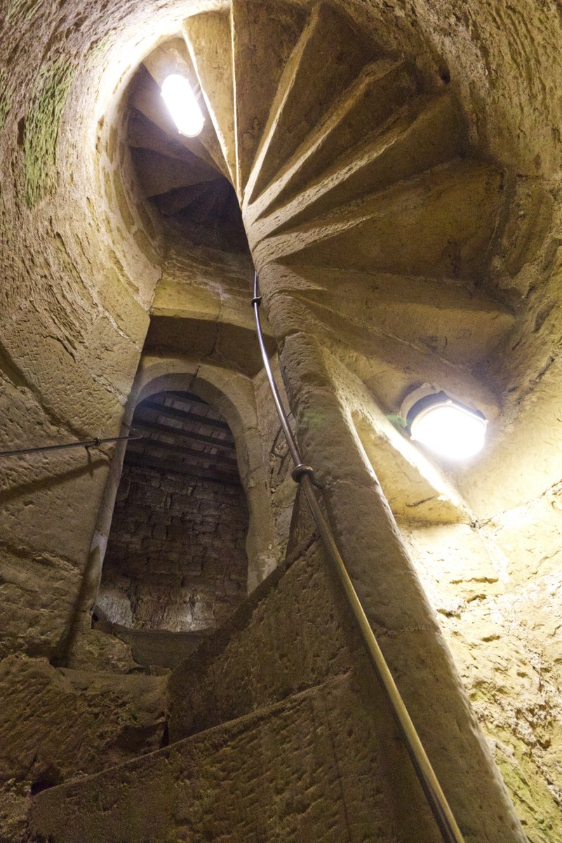 nationaltrust's tweet photo. Round and round, up and down. 

Where would you find this spiral staircase? https://t.co/0qedrryTgM
