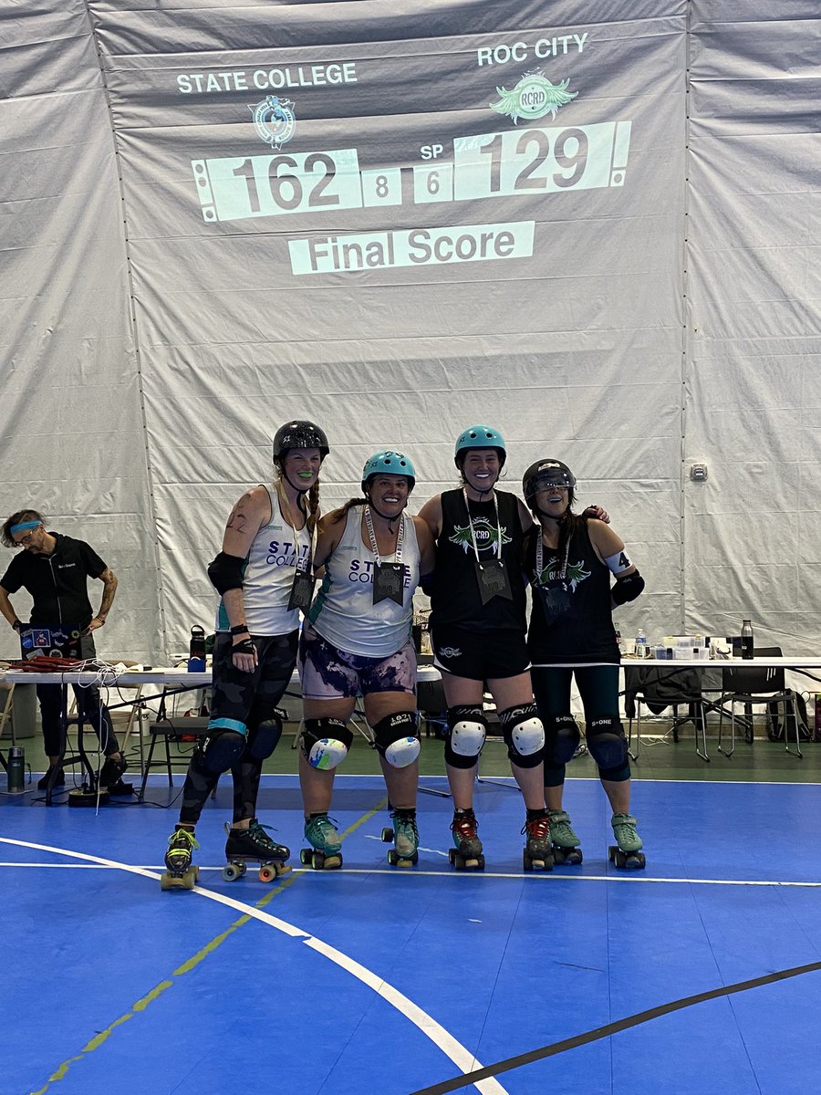 Huge shouts out to our MVPs from the B bracket championship game!!!! #scarderby #scardforlife <a href="/RocDerby/">RocCityRollerDerby</a> <a href="/WFTDA/">WFTDA</a>