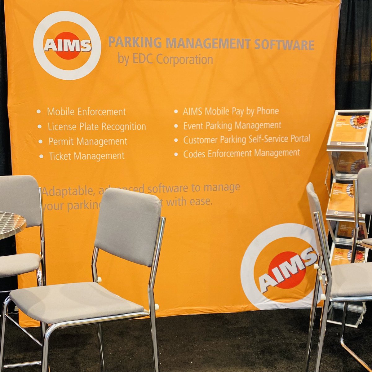 The <a href="/AIMSparking/">AIMS-EDC Corporation</a> team is looking forward to exhibiting at the Canadian Parking Association Conference &amp; Tradeshow in Quebec City October 16-19! Be sure to stop by the #AIMSparking booth #308 to see a demonstration of #AIMS #letstalkparking ! #CPAQuebec2022