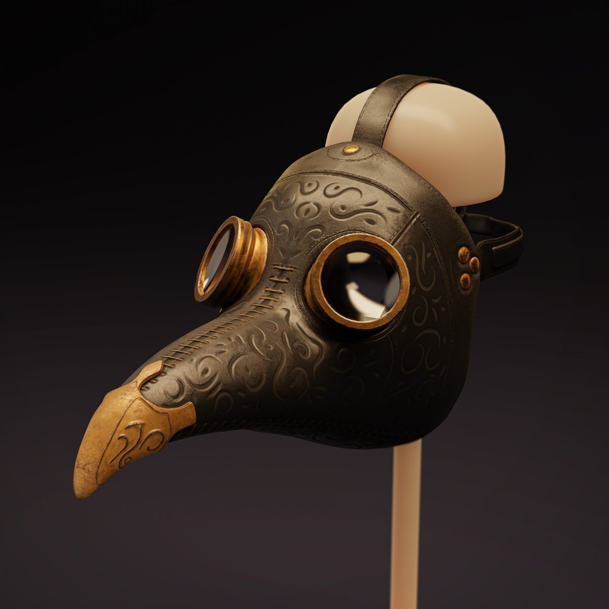 Nadra_Nagy's tweet photo. Here's the final result of my mask, check out the details.
for better quality you can check
here: https://t.co/ksypiVHdUA
#3d #3dart #3dmodel #3dmodeling #blender #texturing3d #props #3dprops #substancepainter #proptober
#blender3d #blendercommunity #cyclesrender #zbrush https://t.co/Ir8ImQuHwZ