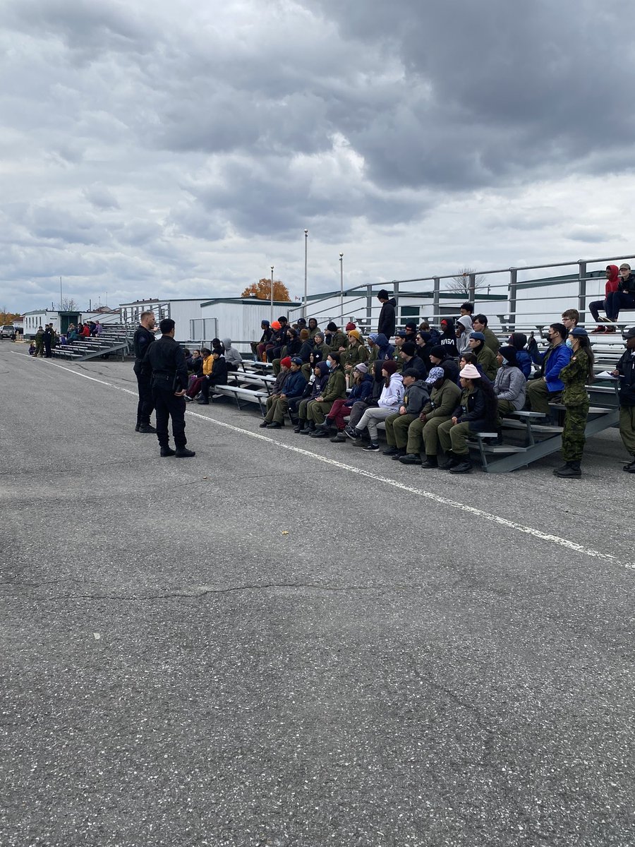 Our <a href="/OttawaPolice/">Ottawa Police</a> K-9 unit joined us today at the Cadet Training Day!!! Their demo was a hit with these Canadian Cadet Corps!!!!