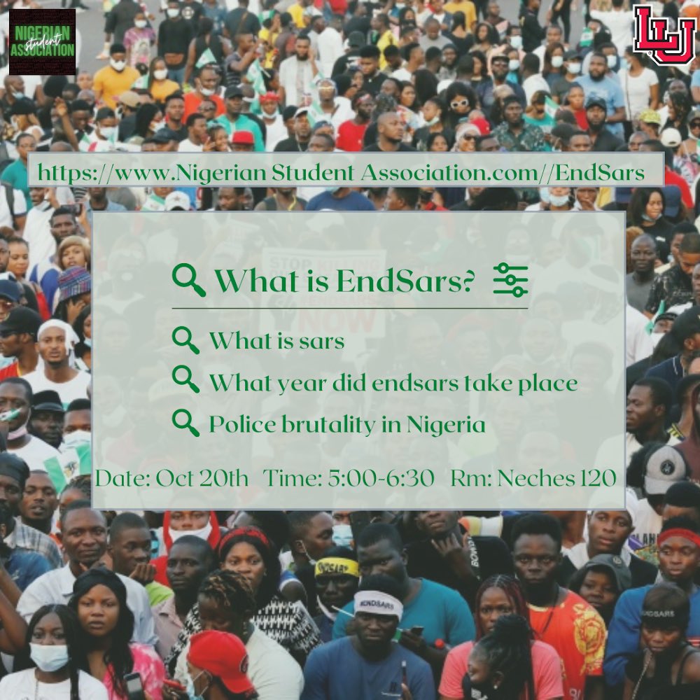 LamarNsa's tweet photo. Join us in having enlightening discussions about police brutality in Nigeria.💚🇳🇬
#lu22 #lu23 #lu24 #lu25 #lu26 #lamaruniversity https://t.co/27sx6r4XHh