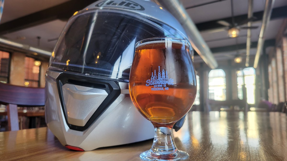 SteinhardtBrew's tweet photo. No matter how you ride, we've got a beer for you here. IPA, Stout, Belgian, Wheat; no matter your choice, there's something on tap! We're open till 8PM, so come hang out and enjoy the rest of the afternoon! https://t.co/gNgqsO1uuM
