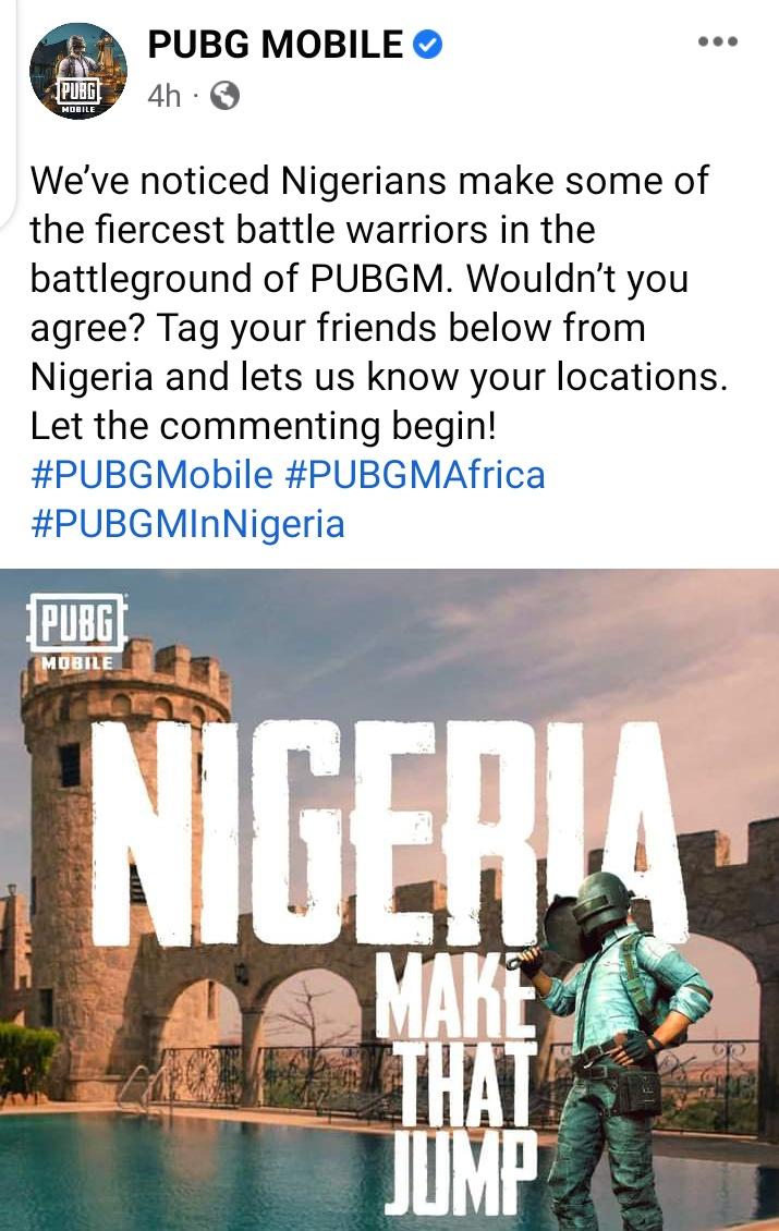 KophiLeumas's tweet photo. @PUBGMOBILE. wait does this mean I think it means are we getting our own Server #pubgmNigeria #africanserver #PUBGMAFRICA @Hamze_M4 https://t.co/6ZGfJamBXA
