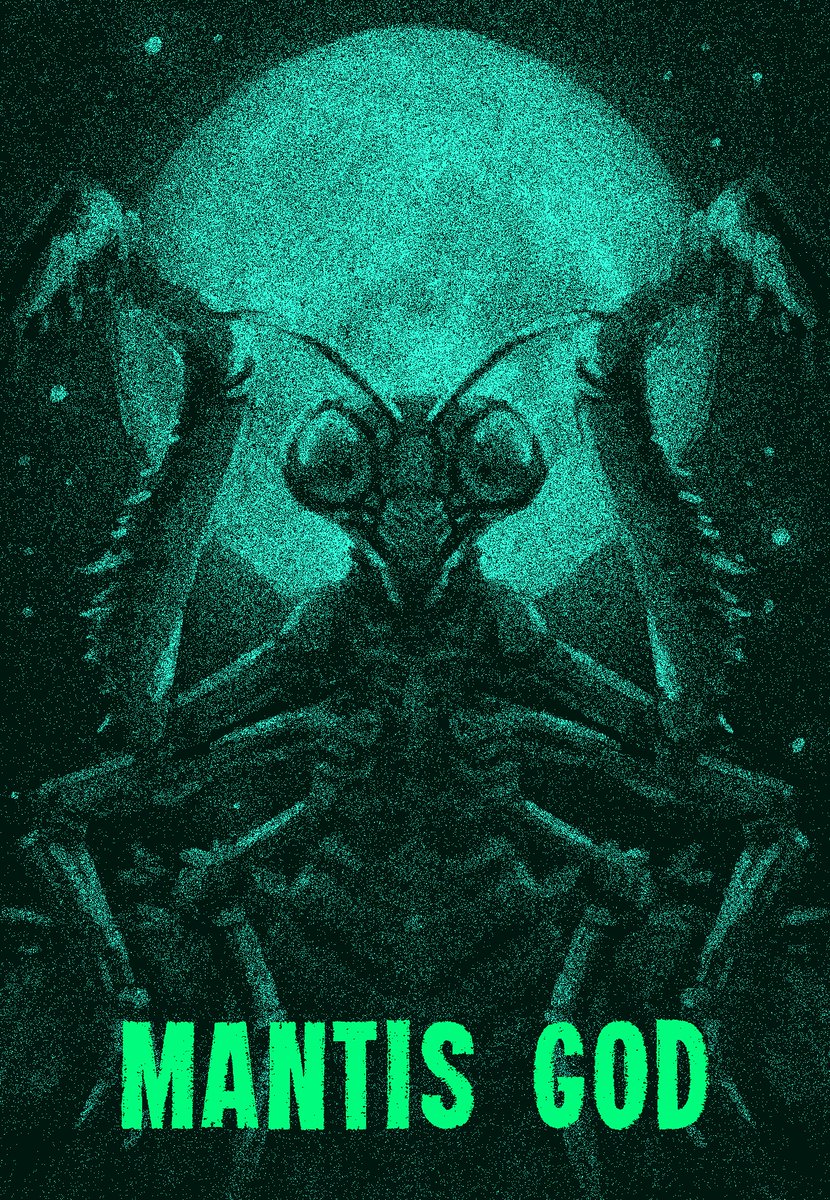 axeldrawstuff's tweet image. nr2: 
mantis god from #inscryption #inscryptionfanart