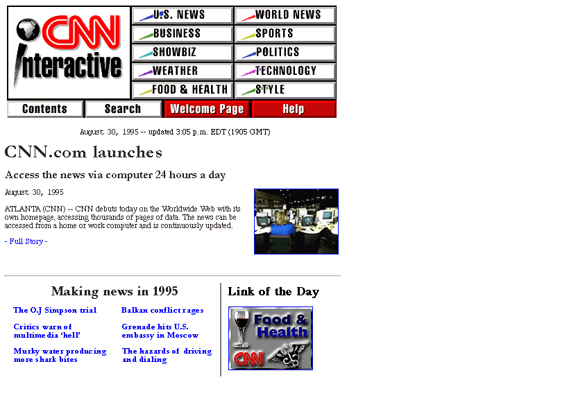 WebDesignMuseum's tweet photo. Web design trends in 1995

– Amazon
– CNN
– GeoCities
– Macromedia

and more...
https://t.co/1ANduoorKf

#WebDesignHistory https://t.co/VcQLi4koSn