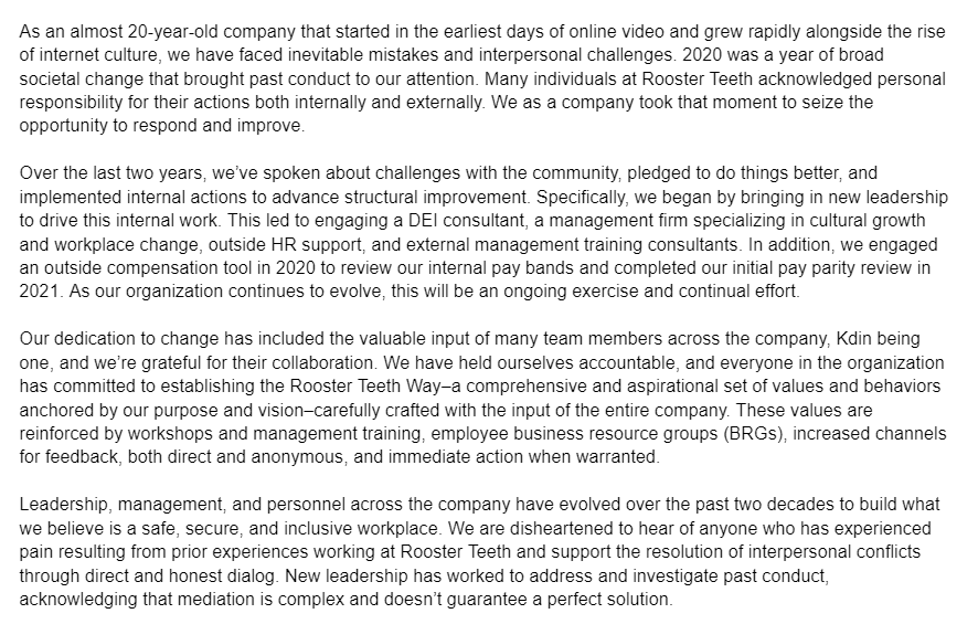 Rooster Teeth tweet media