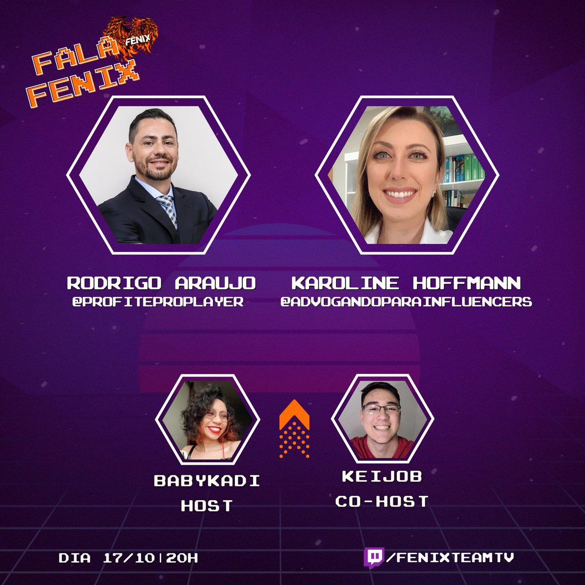 Fenix_teamfps's tweet photo. Guysss, lembrando que amanhã teremos o FALAFÊNIX com os nossos advogados! ❤️‍🔥

Cola com a gente às 20h e já aproveita para tirar todas as suas dúvidas com esses dois profissionais incríveis! 😍

@itzzkadi @KeijobOficial https://t.co/sGRn0l1jfS