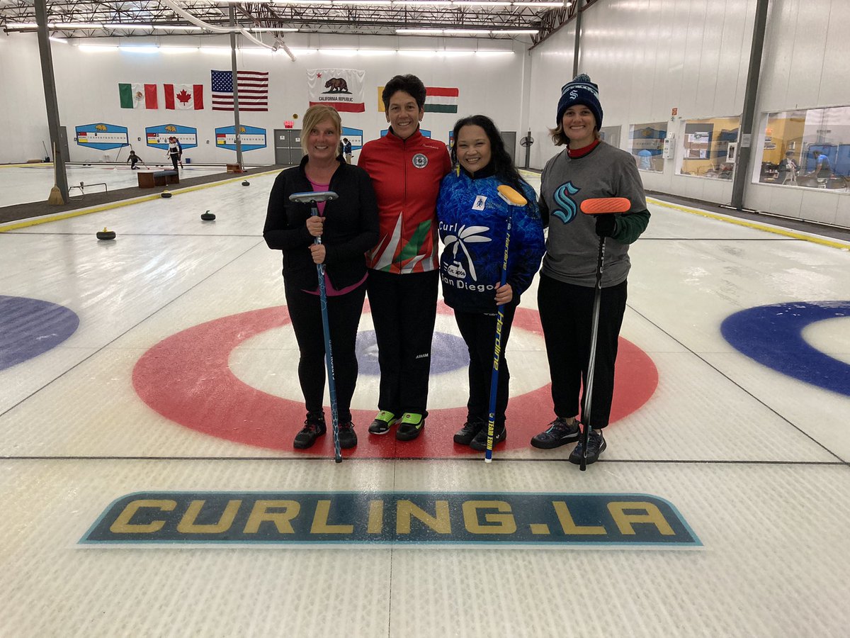 Curl San Diego (@curlsd) on Twitter photo Great chat w/ our former member Karla who now plays lead for #TeamMexico at <a href="/Curling_LA/">Southern California Curling Center</a> this morning. It was Stephanie & Michele’s first time on dedicated ice. Totally different than what we normally have in SD. #curling #coffee #donuts Great chat w/ our former member Karla who now plays lead for #TeamMexico at <a href="/Curling_LA/">Southern California Curling Center</a> this morning. It was Stephanie & Michele’s first time on dedicated ice. Totally different than what we normally have in SD. #curling #coffee #donuts