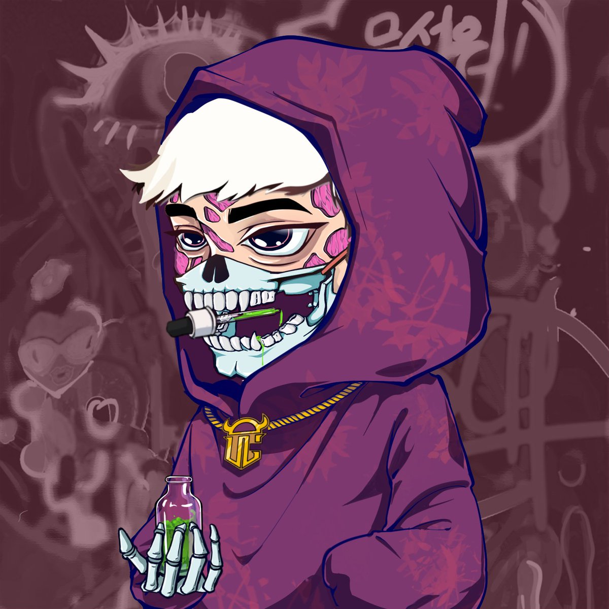 Looks like someone is ready for his next spirit quest. Are you? 🌀🌀

Our 1/1 honorary @hyakkinft will be raffled off in $TRB on the Tribe Market closer to their mint date.

The winner gets access to a cross-chain AR metaverse, using a 3D avatar of this trippin' character.