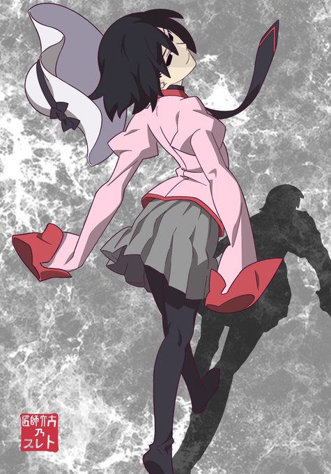 忍野扇のタグが付いたイラスト