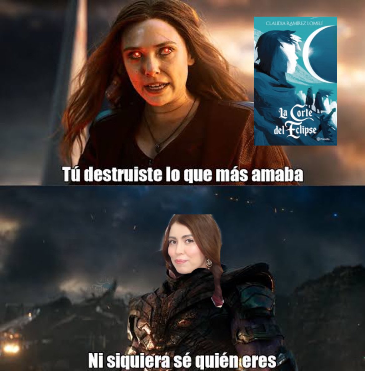perseoanaklusmo's tweet photo. Yo cuando vea a @g_vanille en la FIL y le reclame por el evidente sufrimiento que me hará pasar con La Corte del Eclipse: https://t.co/WXiicYZ39Q