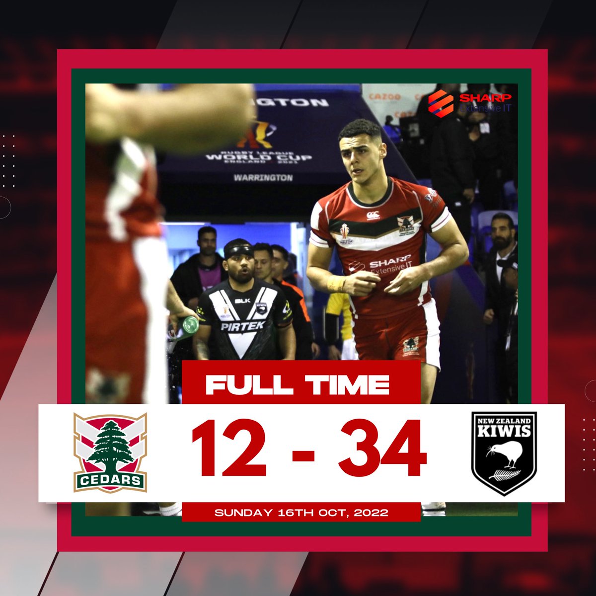 We fought until the very end, and just like our country has done since many times before, we will rise again - All focus shifts towards Ireland next week ✊🏼🇱🇧 | #RiseUpCedars